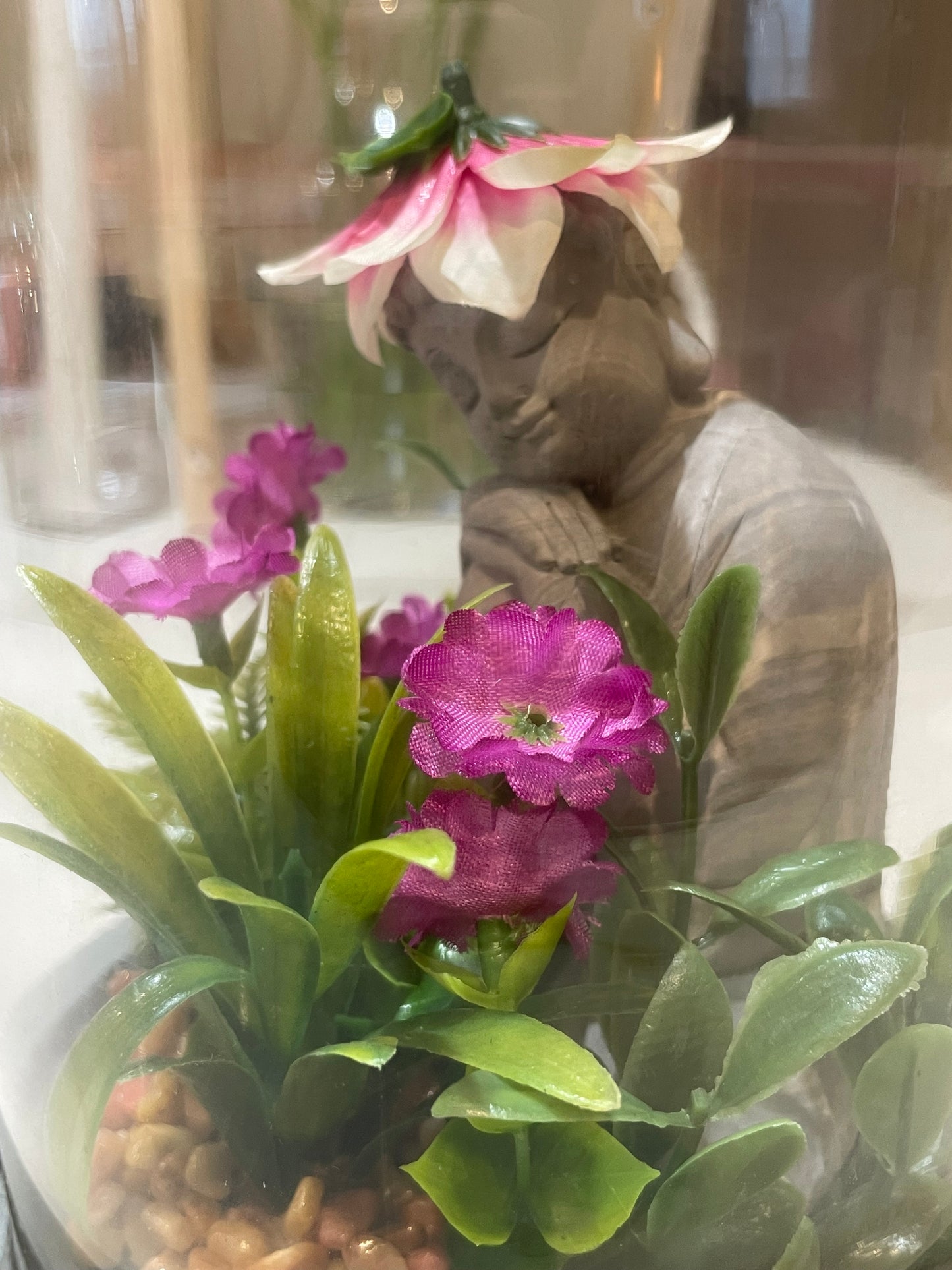 Resting Buddha terrarium ๐ฑโจ