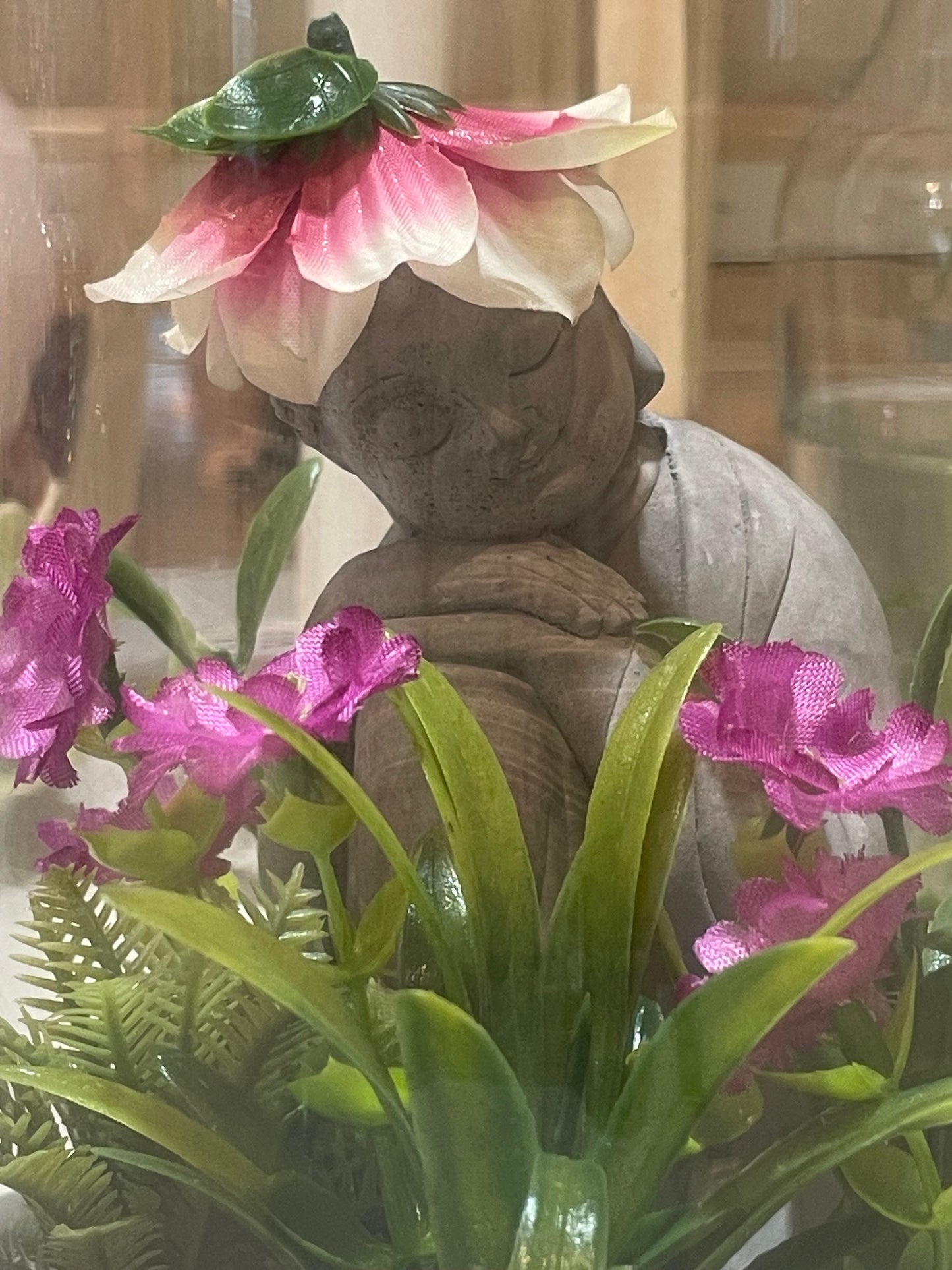 Resting Buddha terrarium ๐ฑโจ