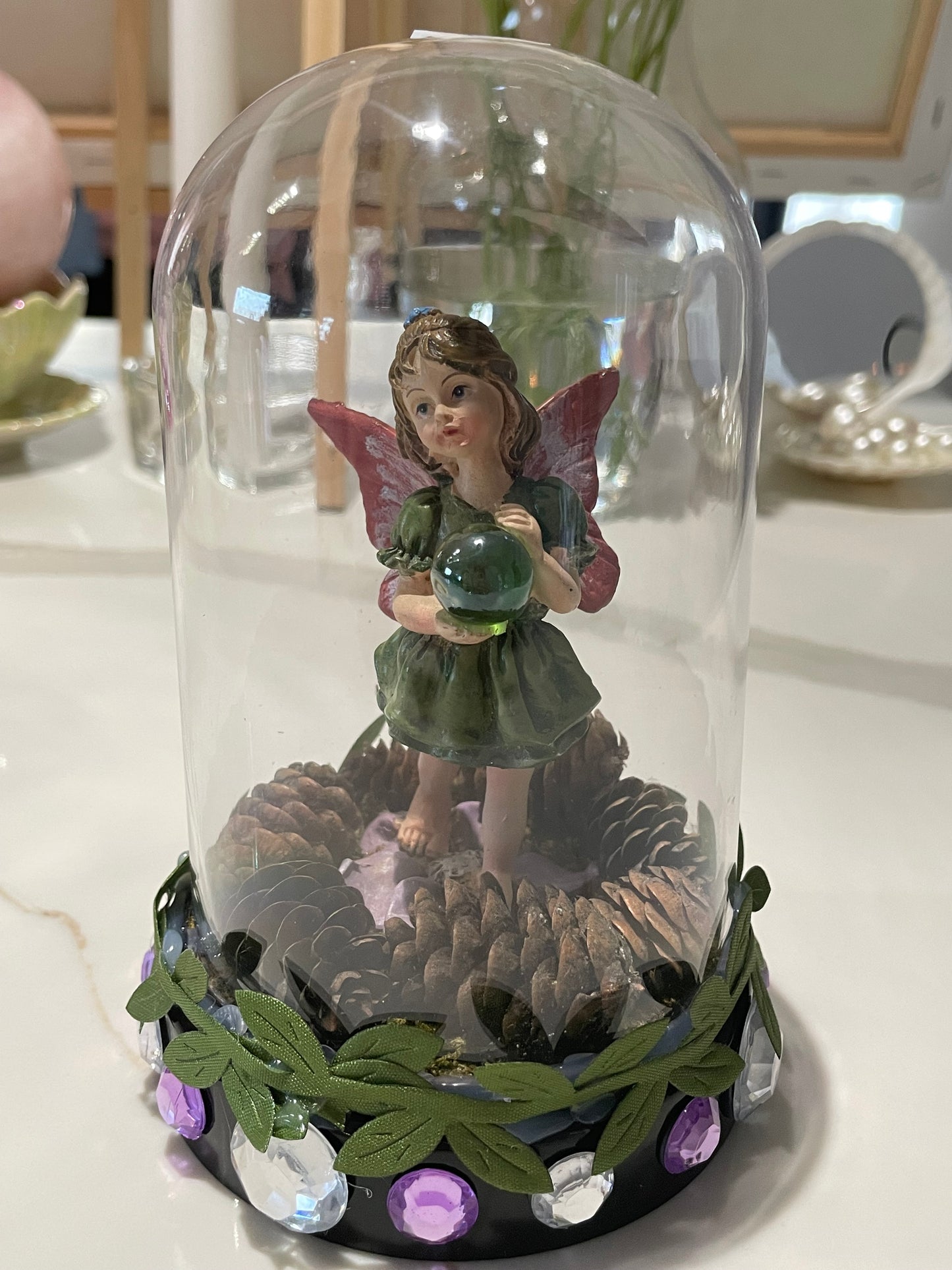 Forest fairy with crystal ball 🔮