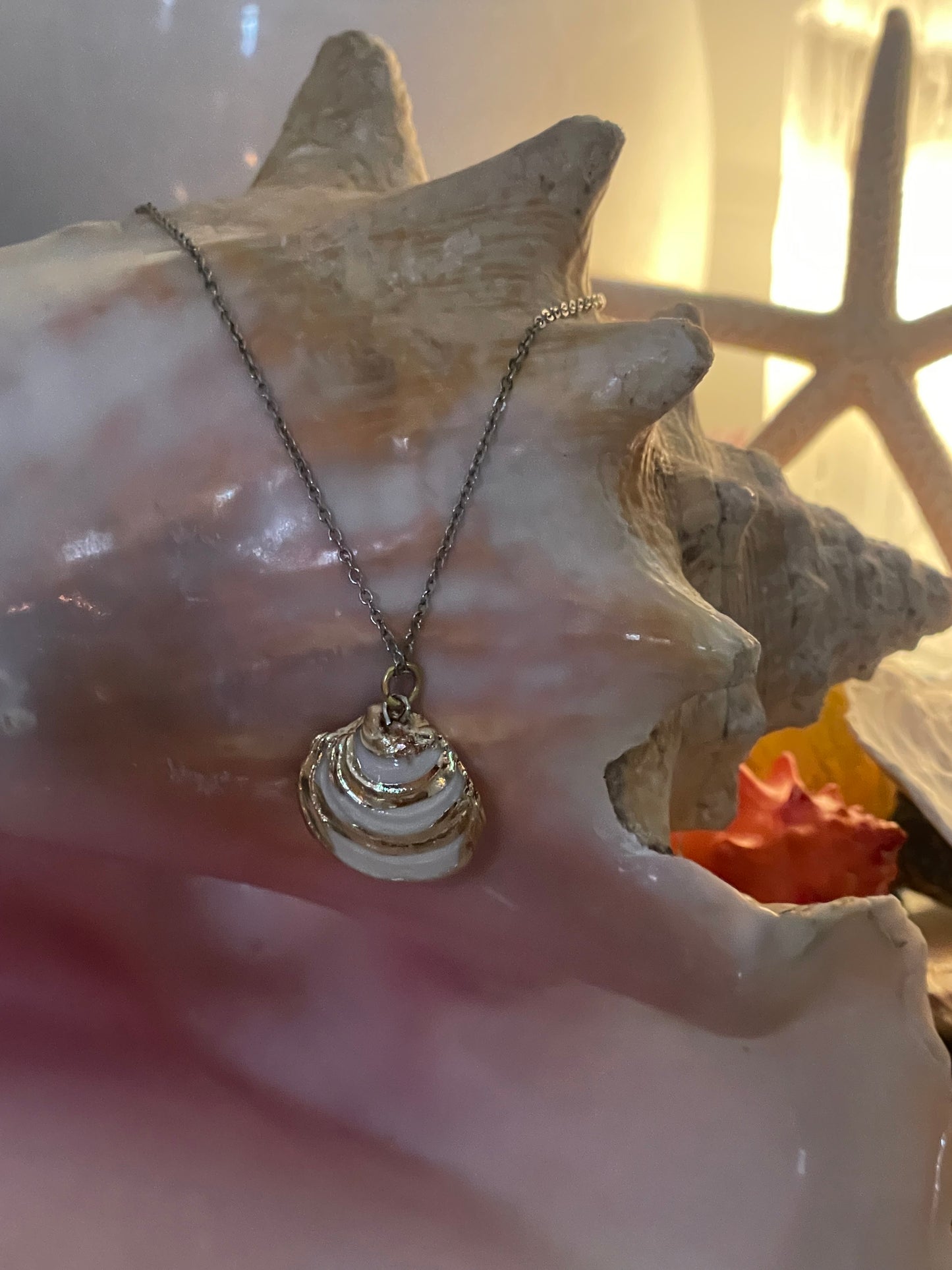 Seashell necklace 🧜🏻♀️