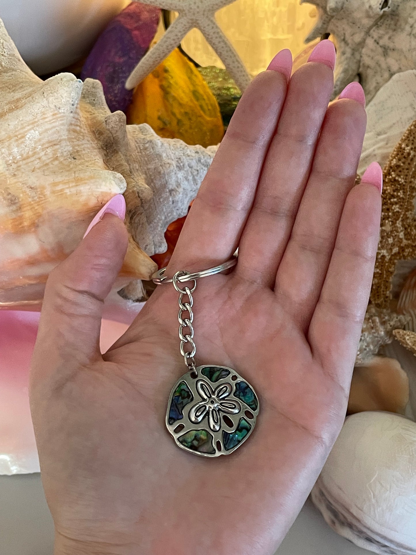 Abalone shell keychain 🐚✨🧜🏻♀️