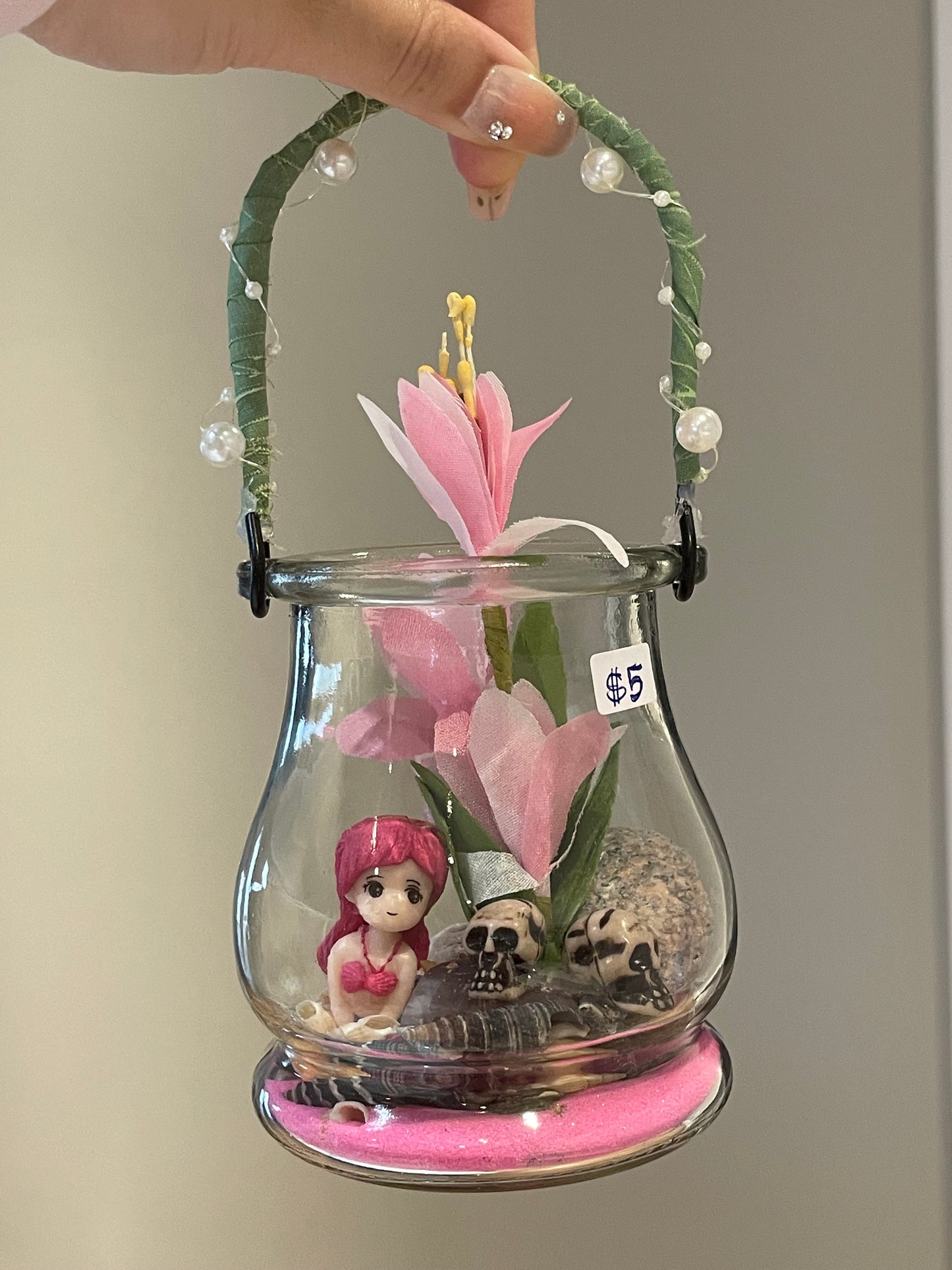 Mermaid in open terrarium 🧜🏻♀️