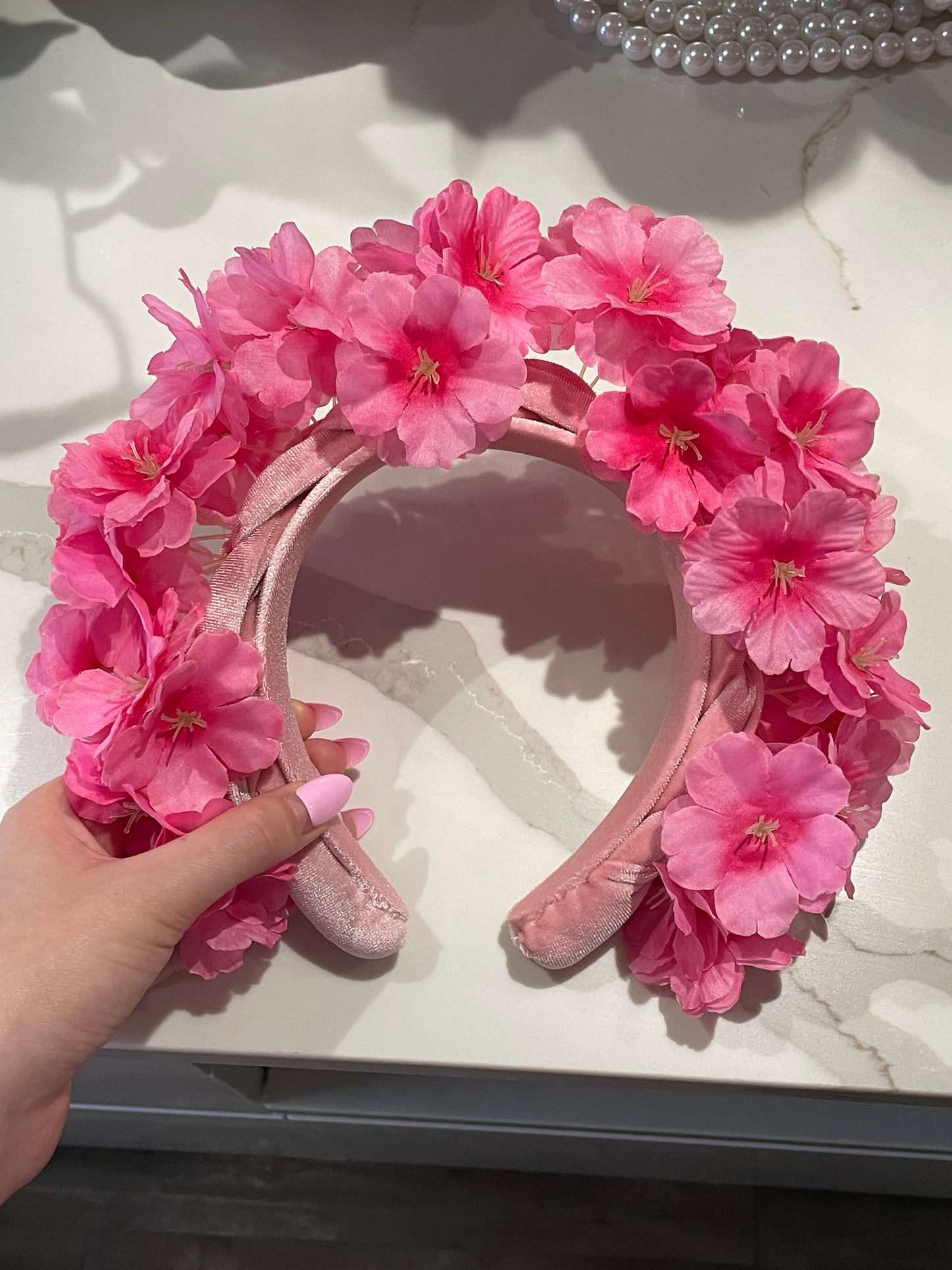 Cherry blossom headband 🍒🌸
