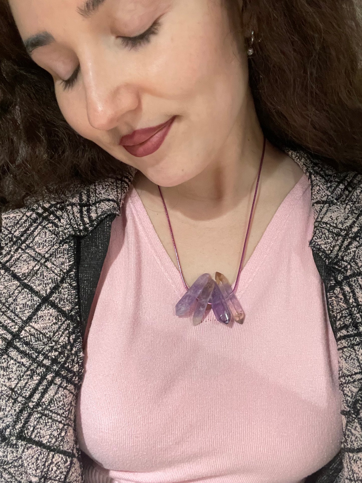 Amethyst necklace #2 💜