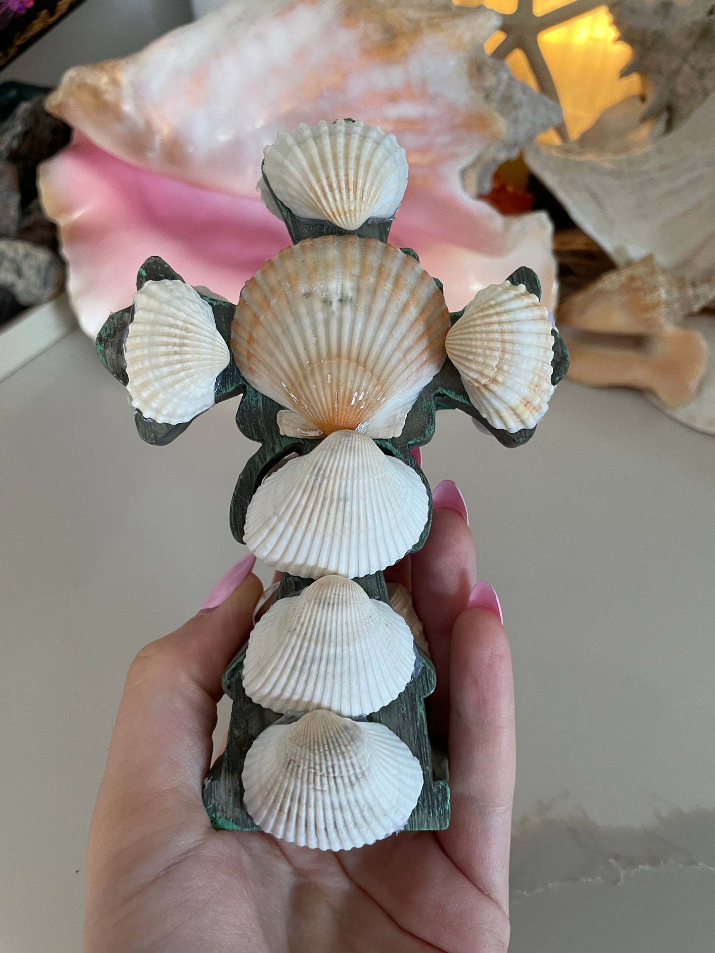 Seashell cross #1 ✨✝️✨