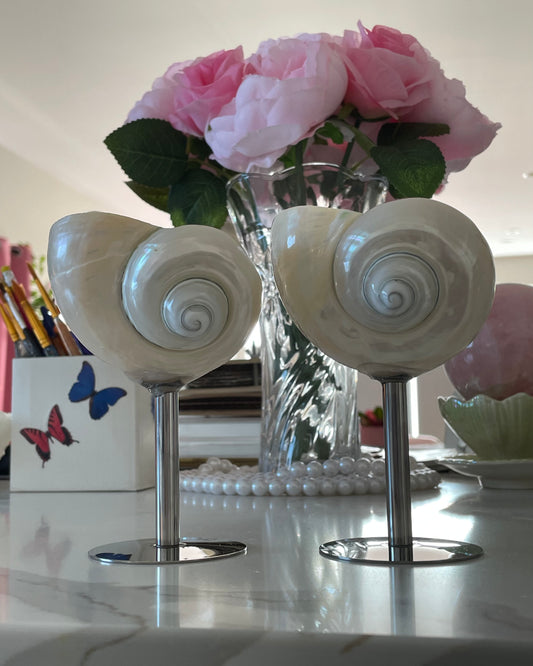 Shell wine glasses ππ§π»ββοΈπ·β¨