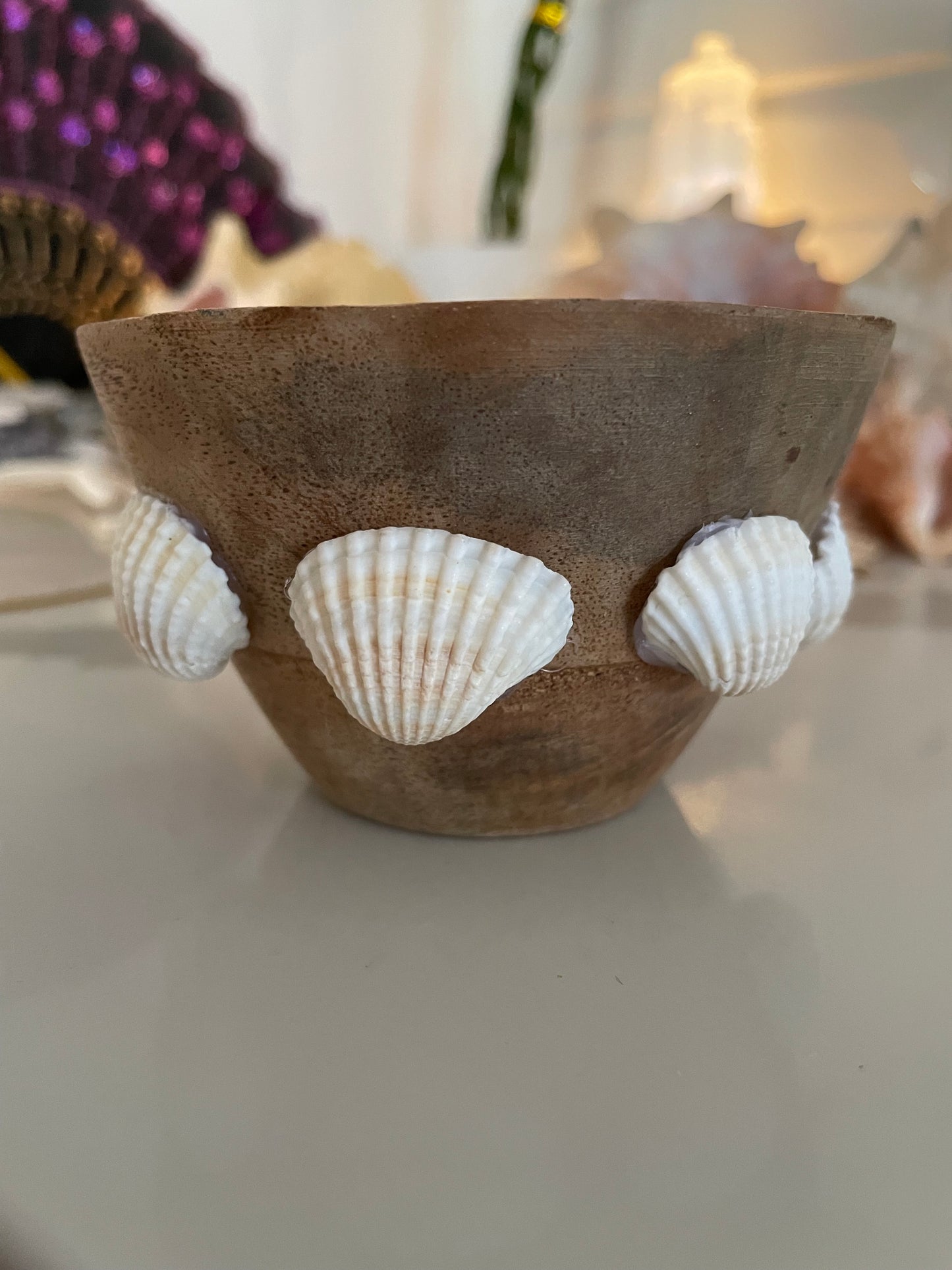 Wooden sea shell bowl 🧜🏻♀️🐚✨