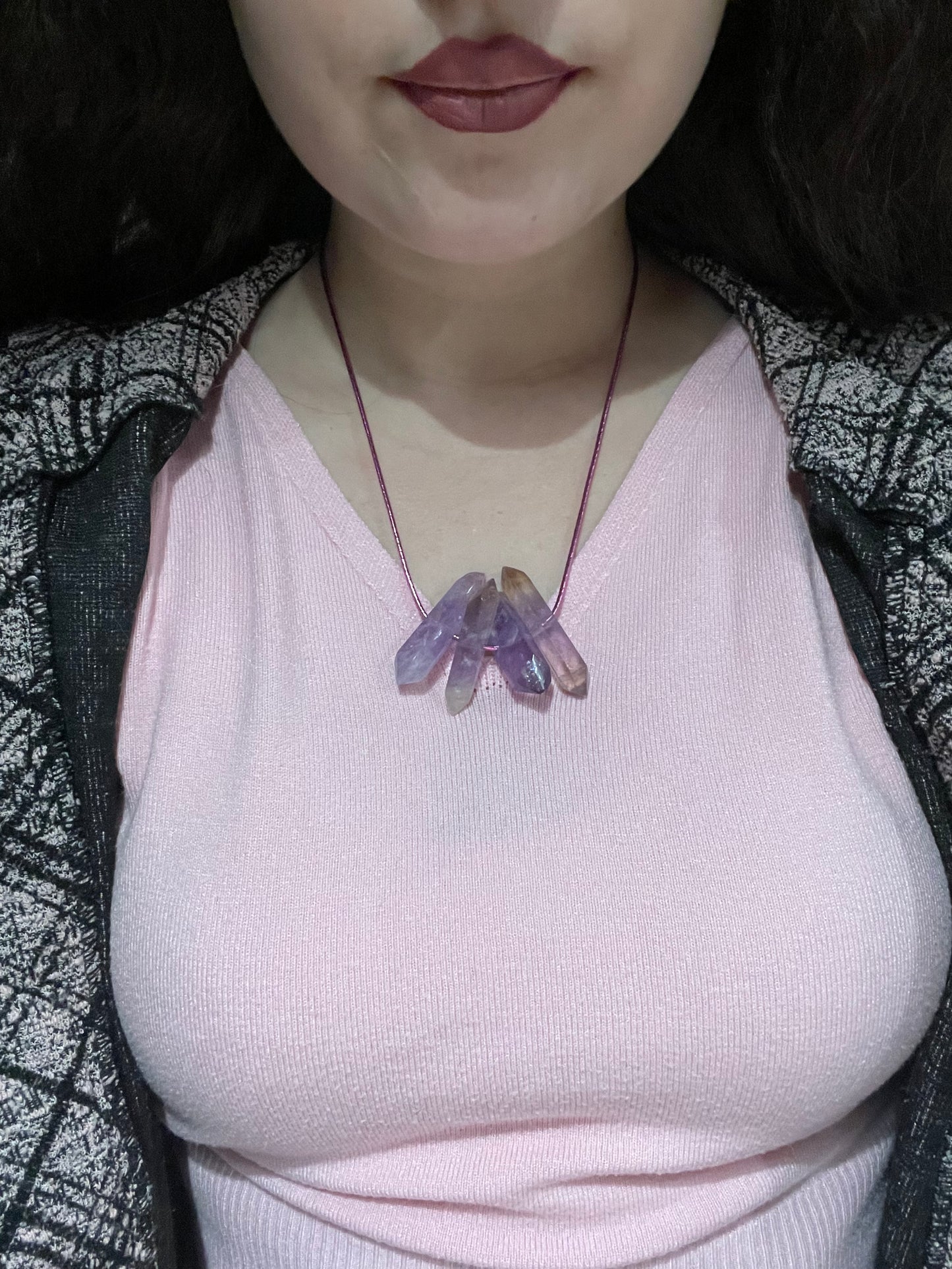 Amethyst necklace #3 💜