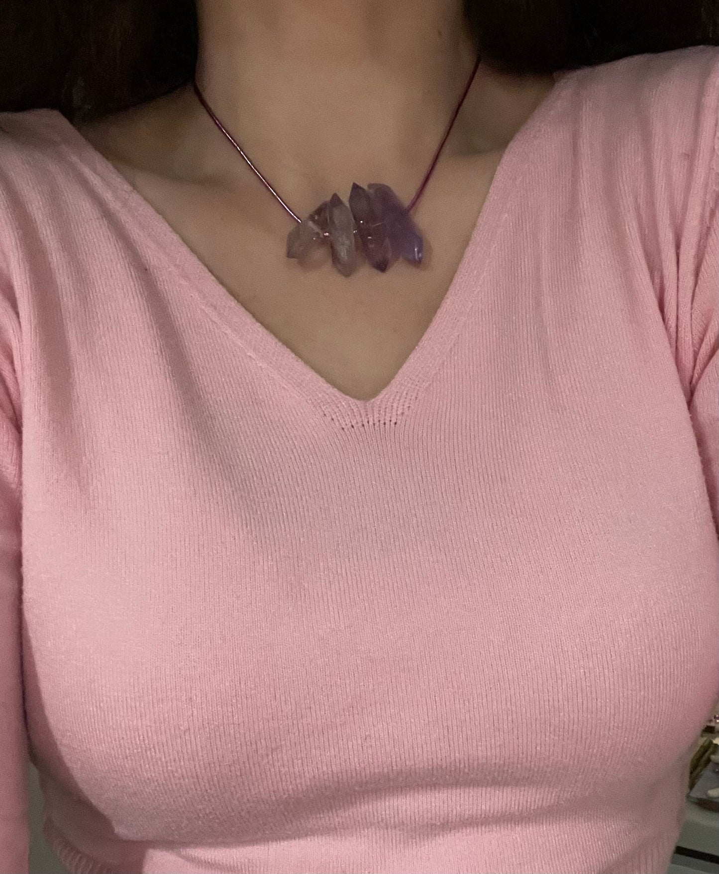 Amethyst necklace 💜 #1
