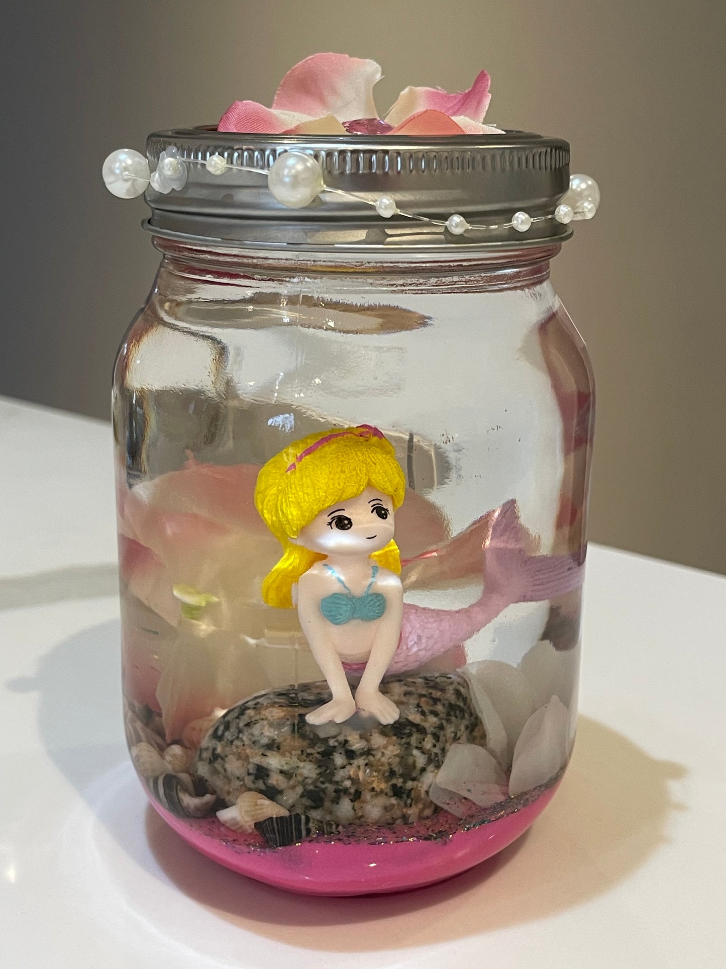 Mermaid globe 🧜🏻♀️💧🫧🫙