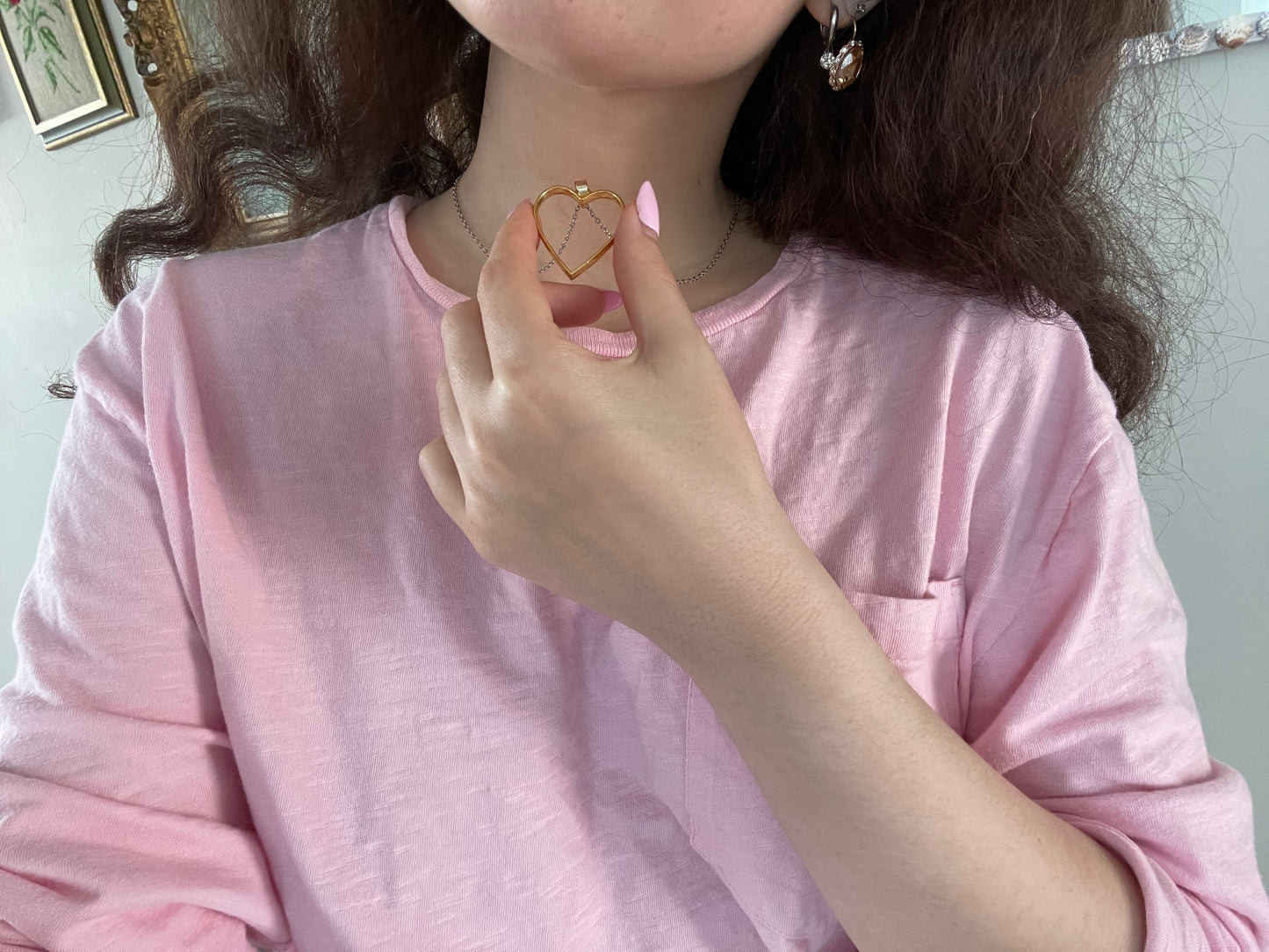 Heart of gold necklace 💛