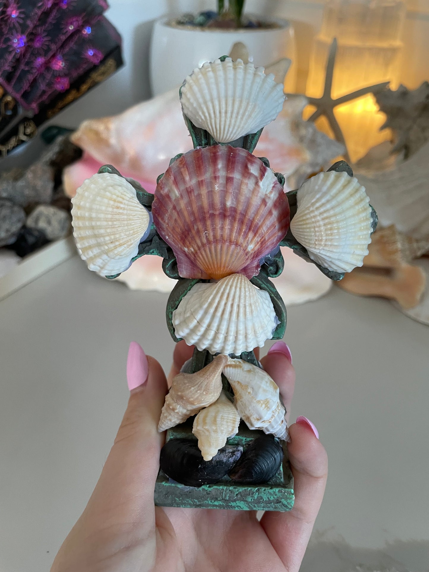 Seashell cross #1 ✨✝️✨