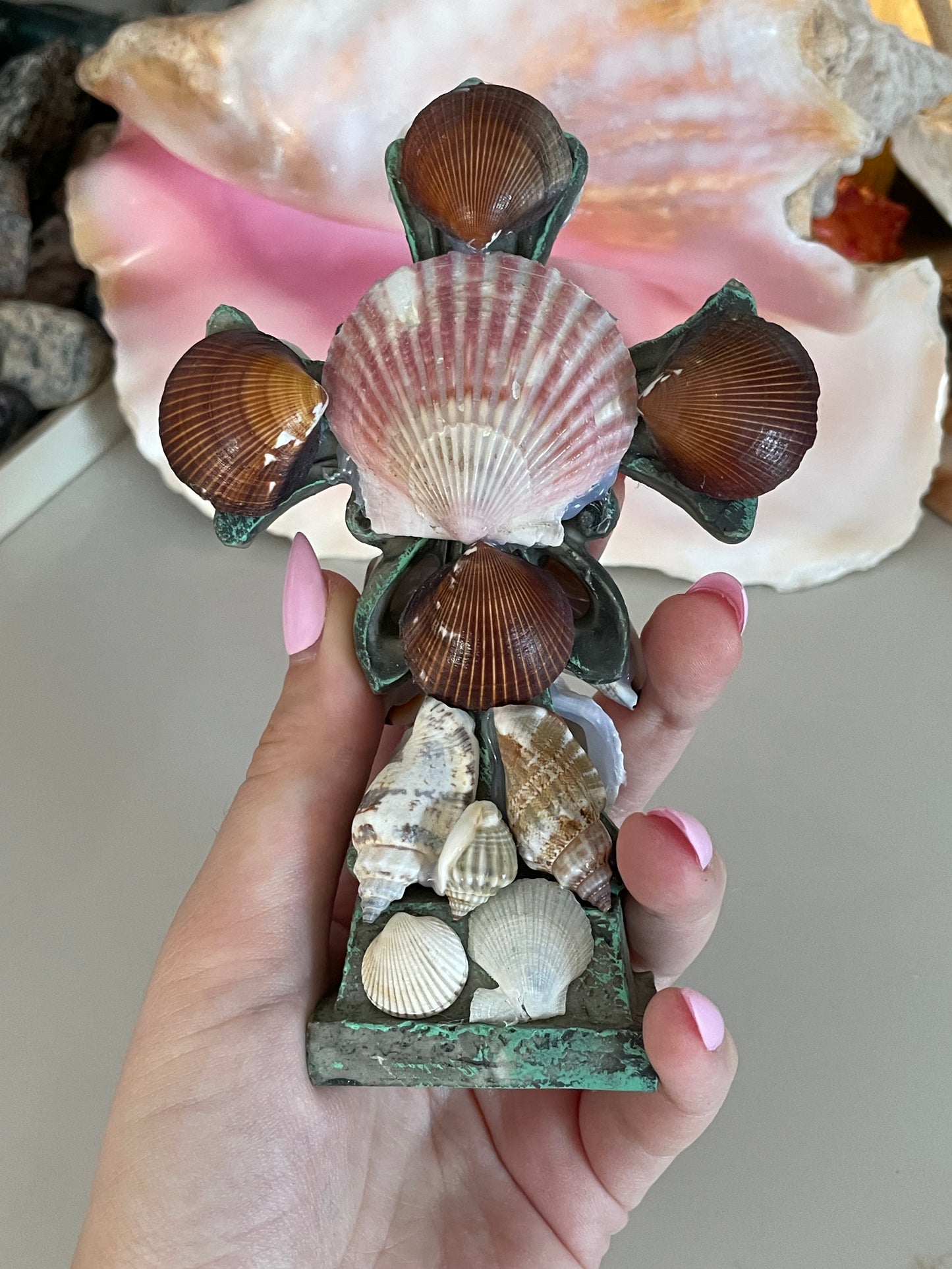 Seashell cross #2 ✨✝️✨