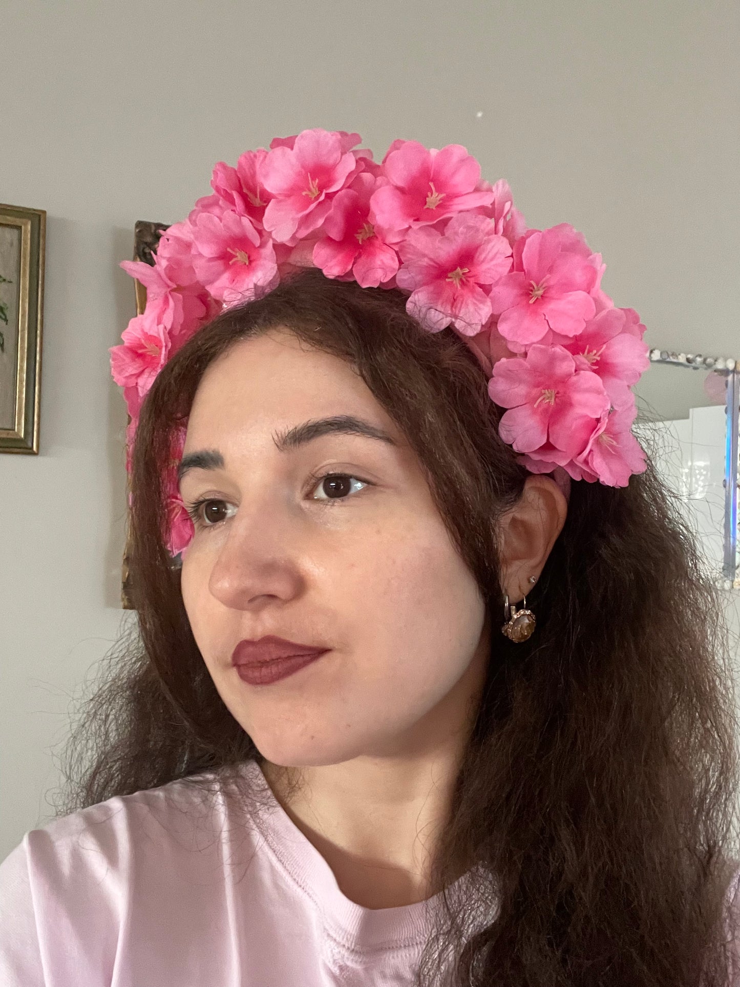 Cherry blossom headband 🍒🌸