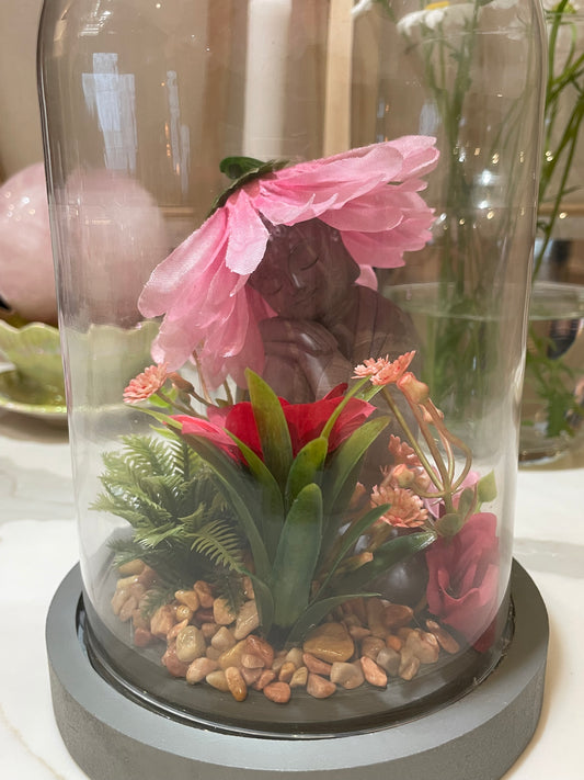Buddha with a flower hat terrarium π±πΉπ