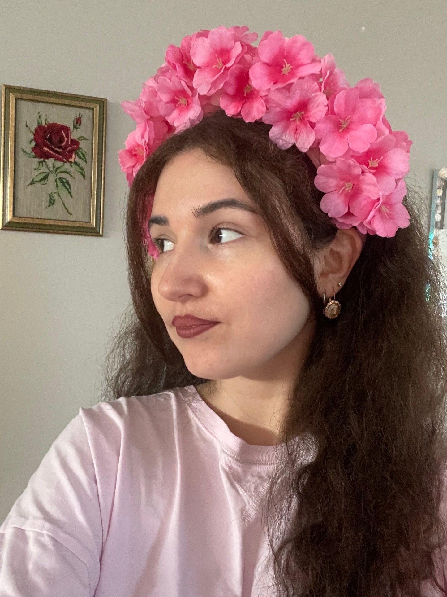 Cherry blossom headband 🍒🌸