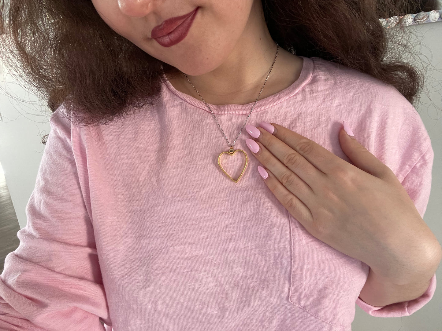 Heart of gold necklace 💛