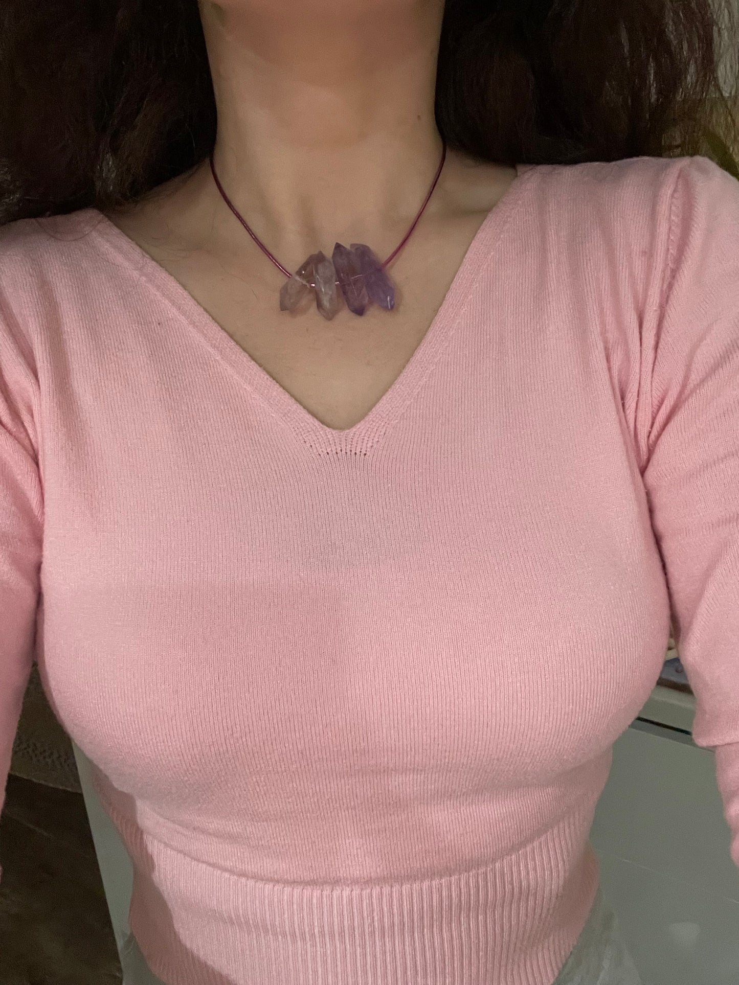 Amethyst necklace 💜 #1