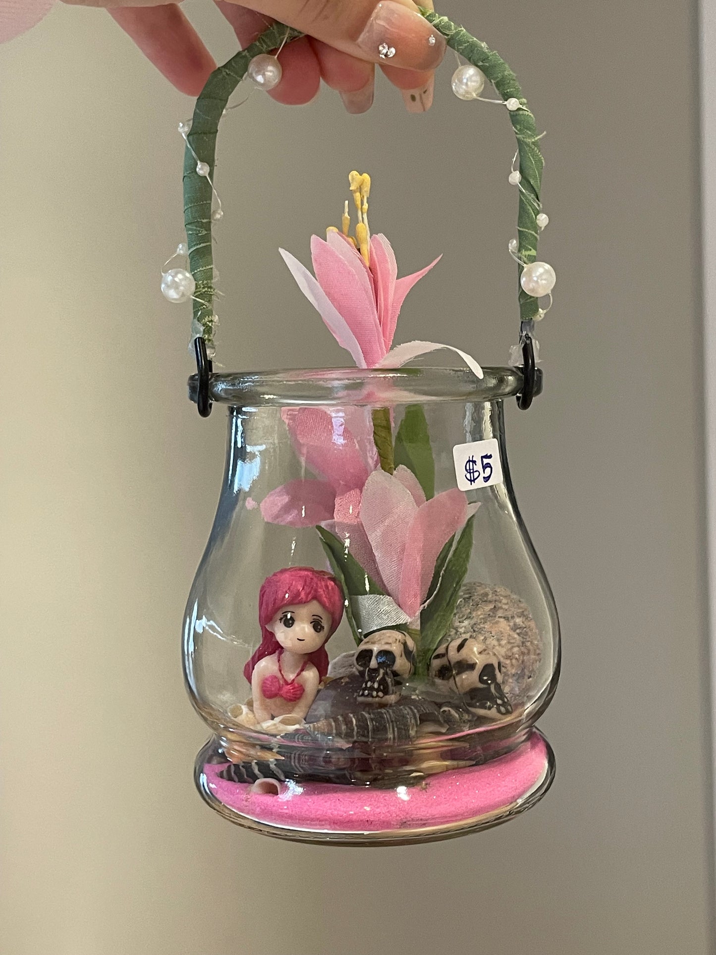 Mermaid in open terrarium 🧜🏻‍♀️