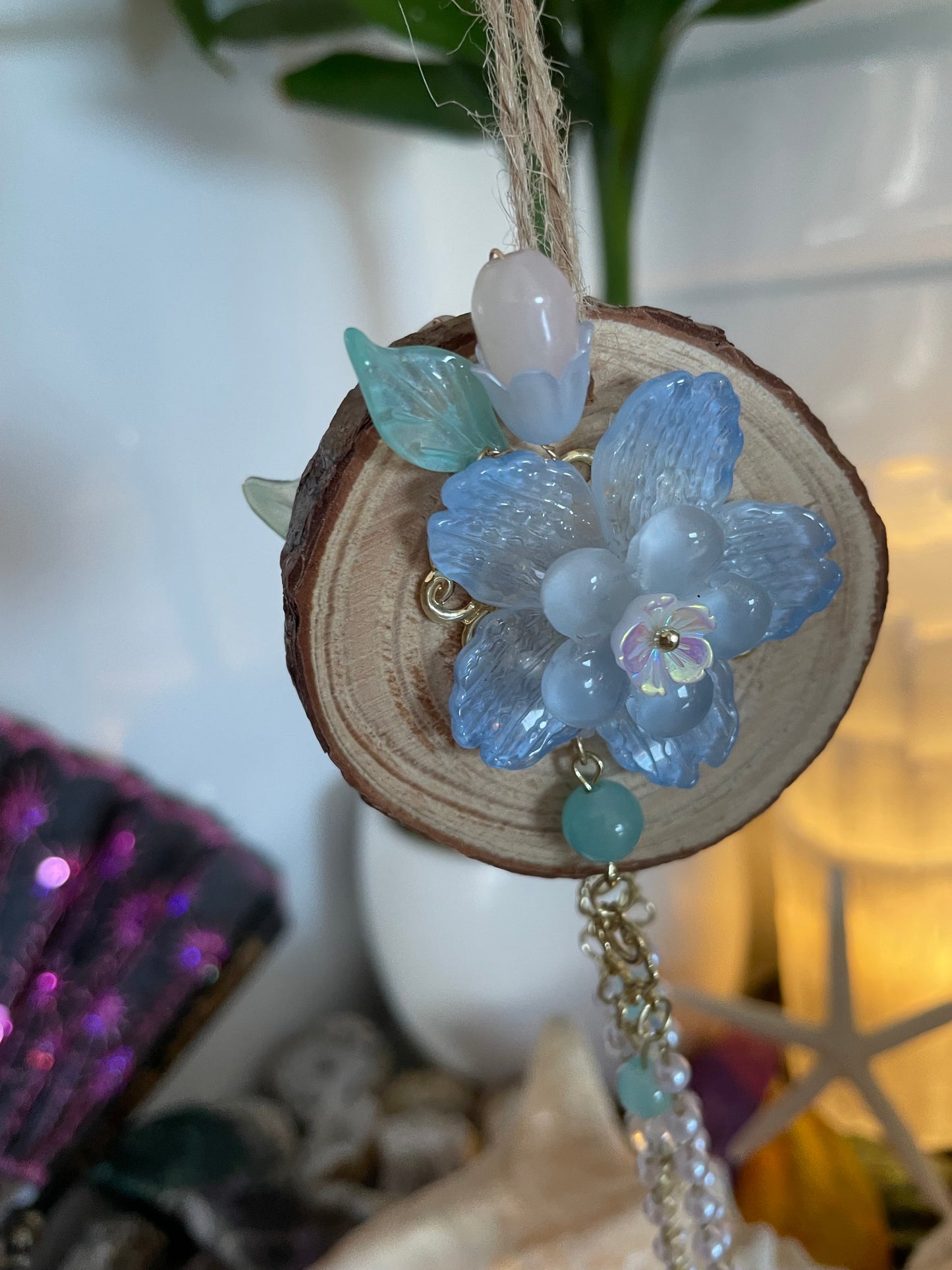 Flower ornament 🩵✨