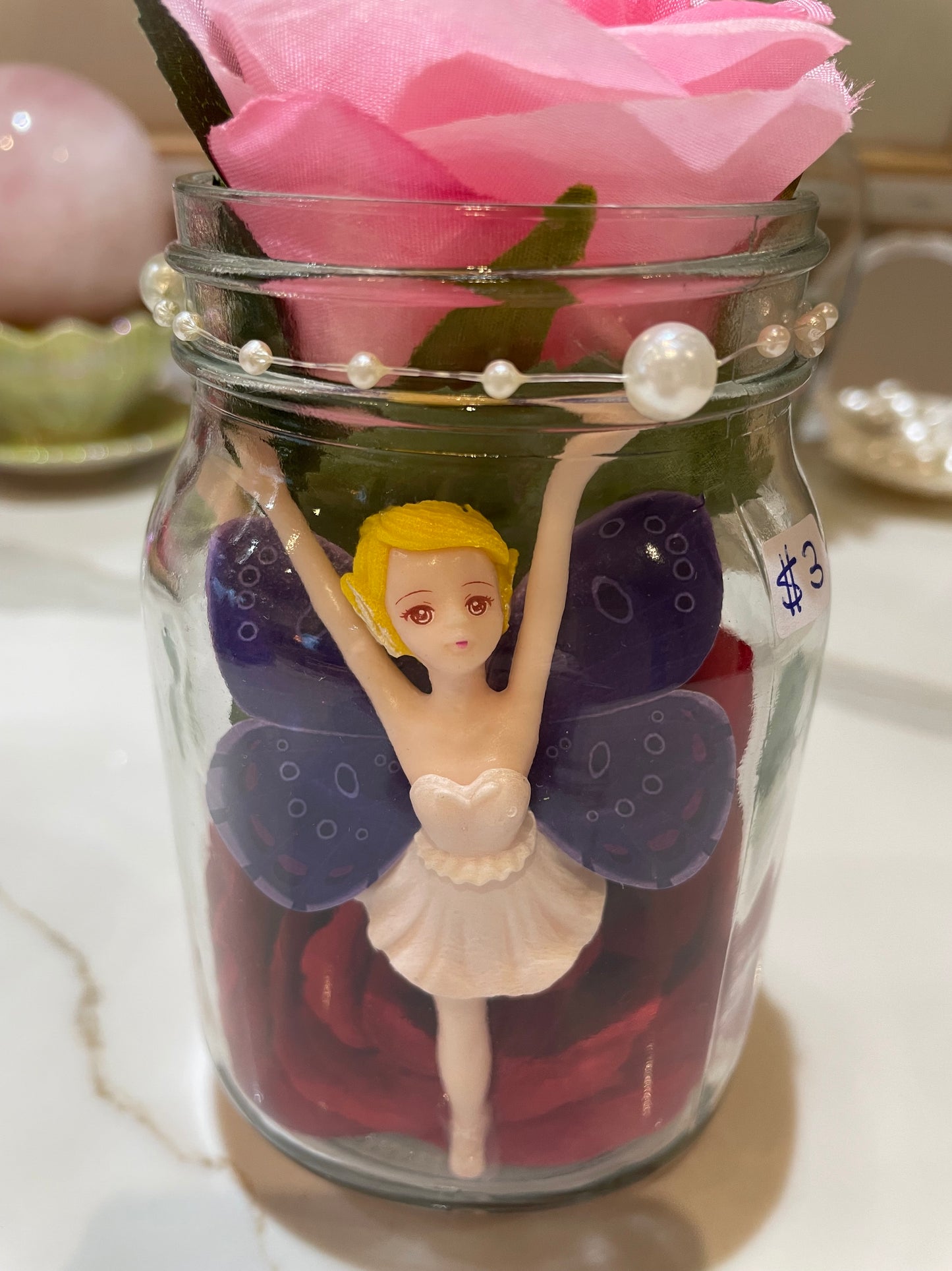 Rose fairy terrarium 🧚🏻‍♀️🌹✨