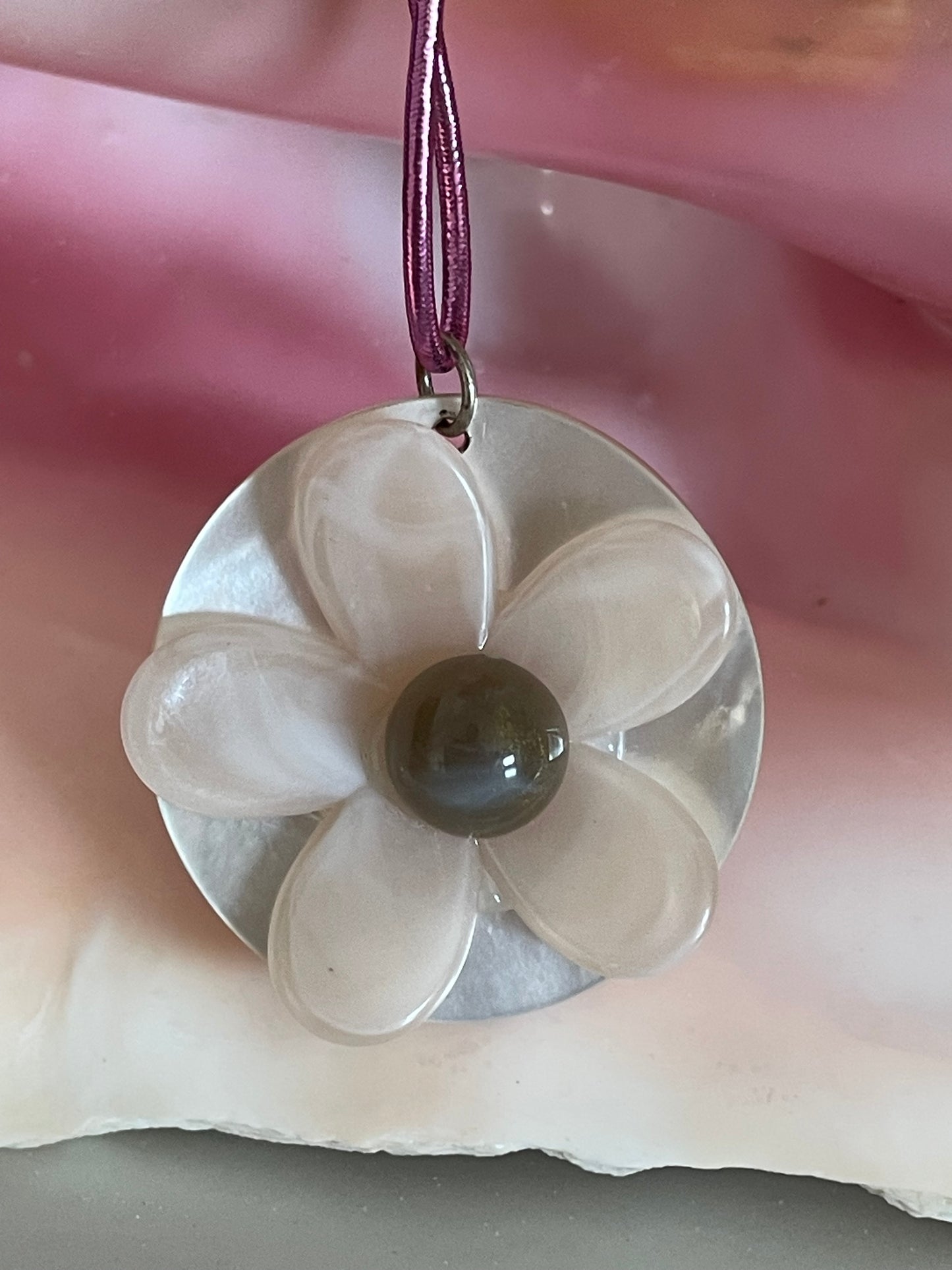 Mother of pearl necklace 🐚✨