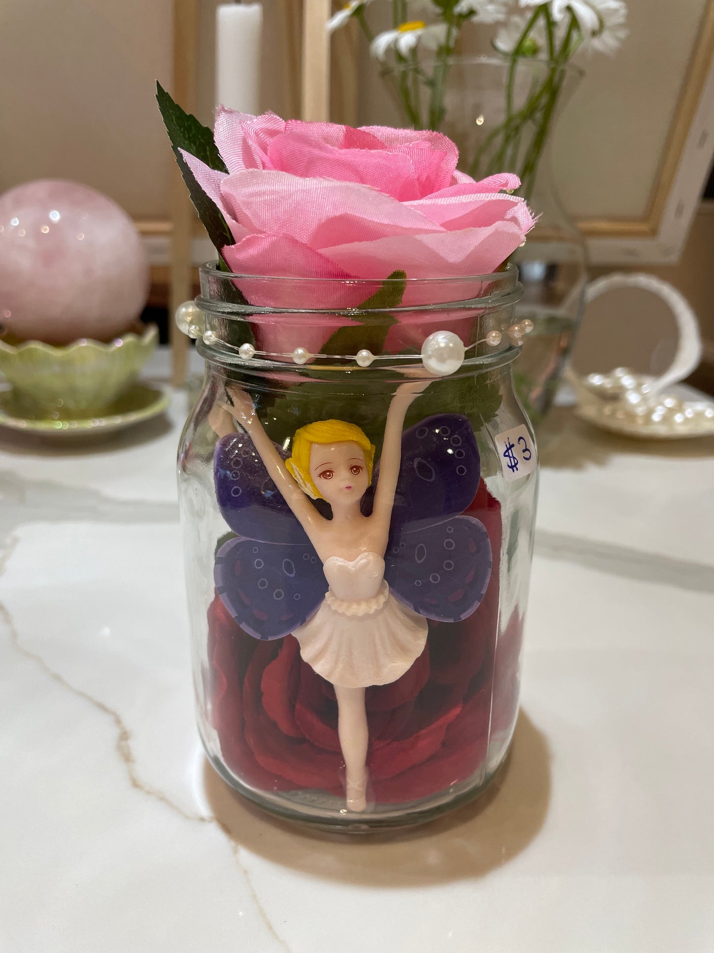 Rose fairy terrarium 🧚🏻‍♀️🌹✨