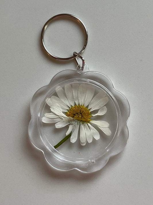 Pressed flower keychain 🧚🏻‍♀️✨