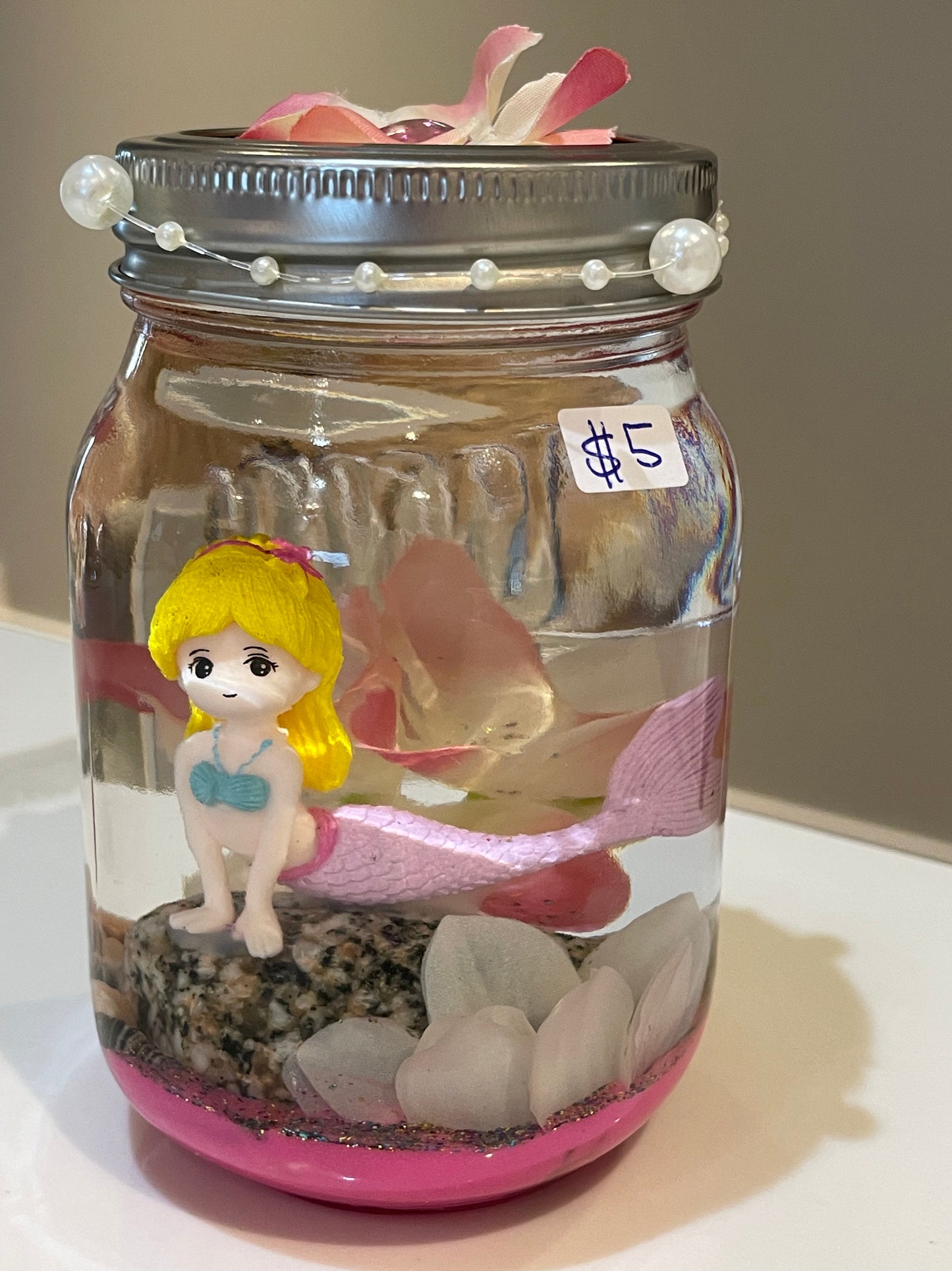 Mermaid globe 🧜🏻‍♀️💧🫧🫙