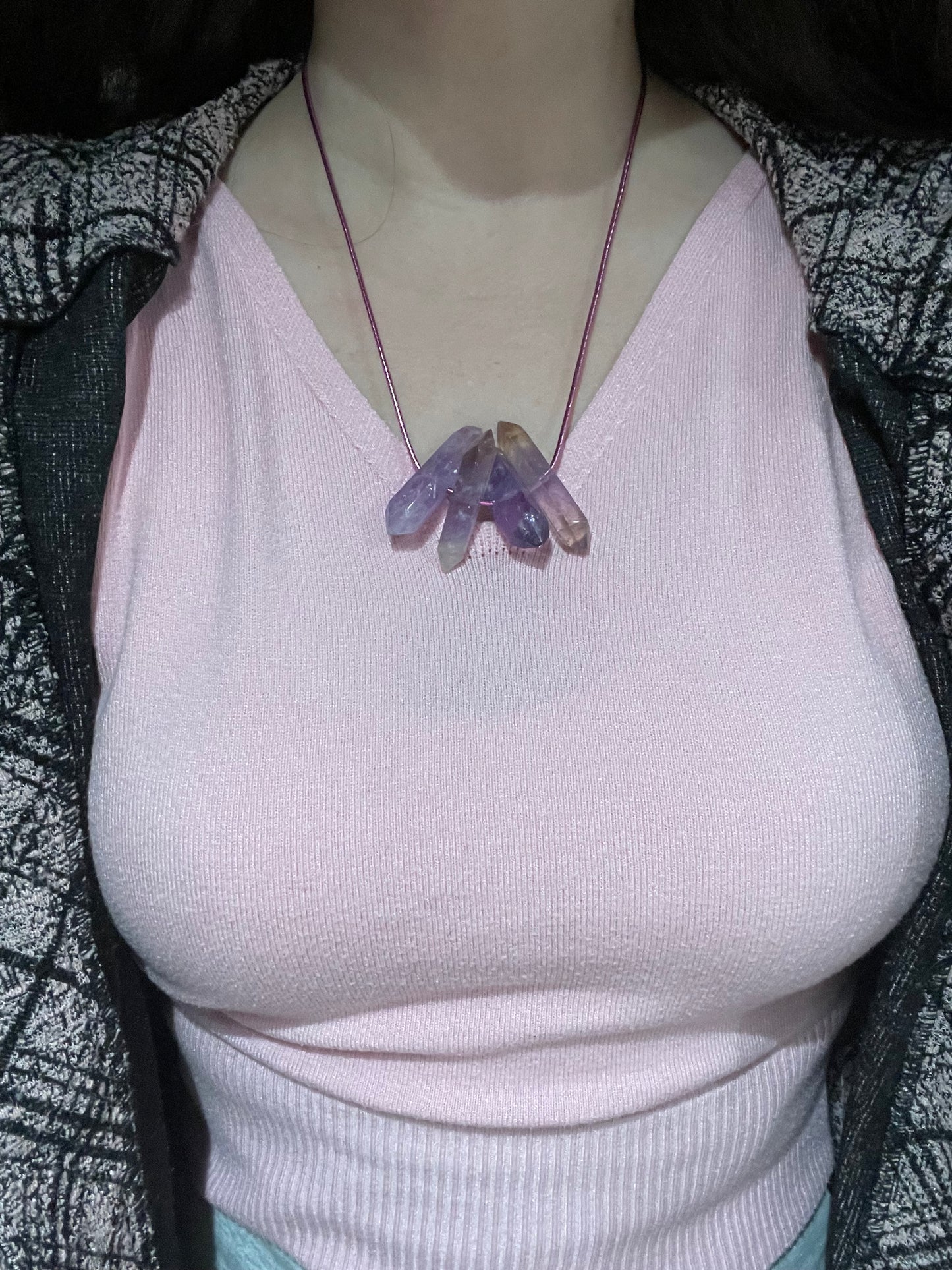 Amethyst necklace #3 💜