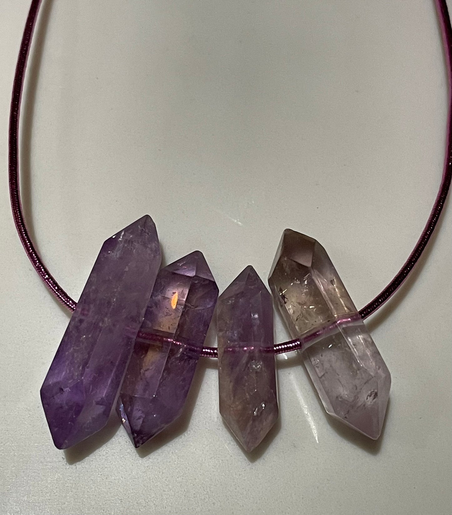 Amethyst necklace 💜 #1