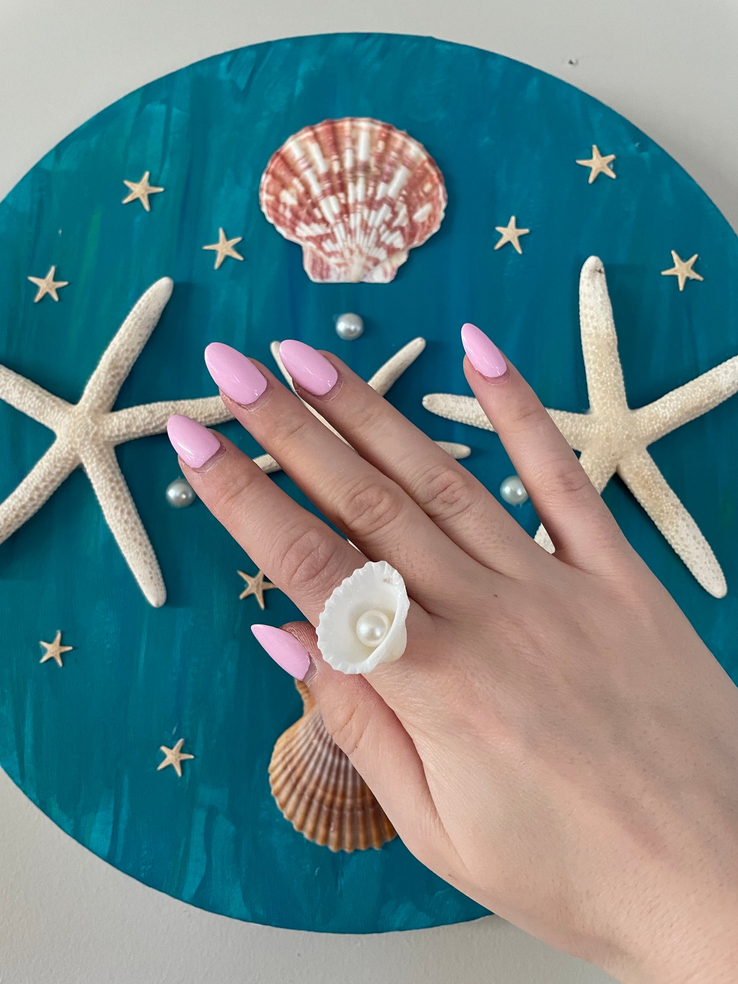 Shell and pearl ring #2 💍✨