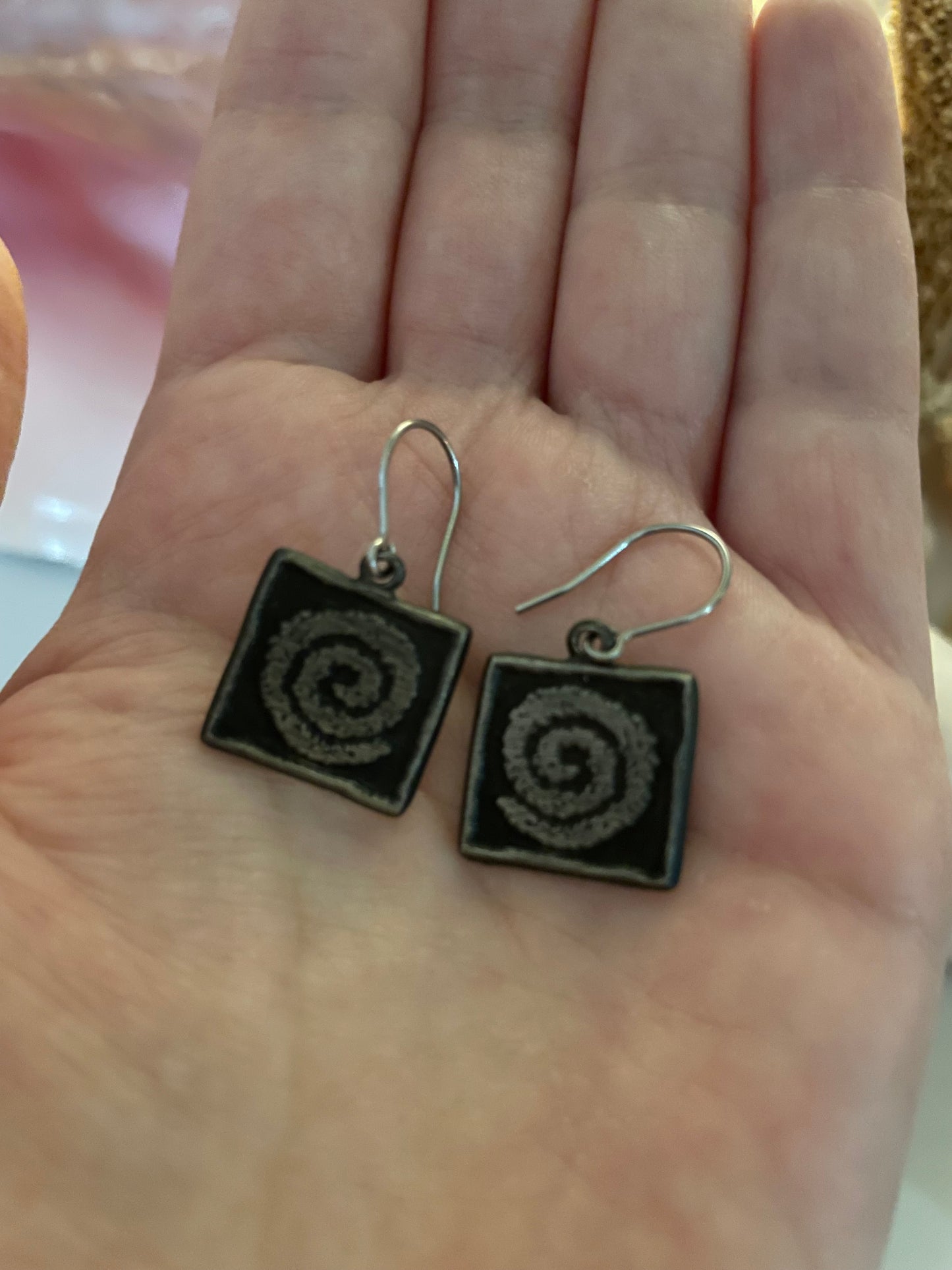 Spiral fairy portal earrings  🌀🧚🏻‍♀️✨