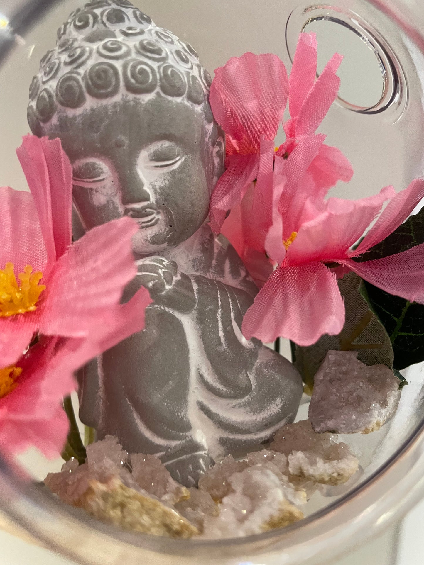 Hanging Flower Buddha 🌸