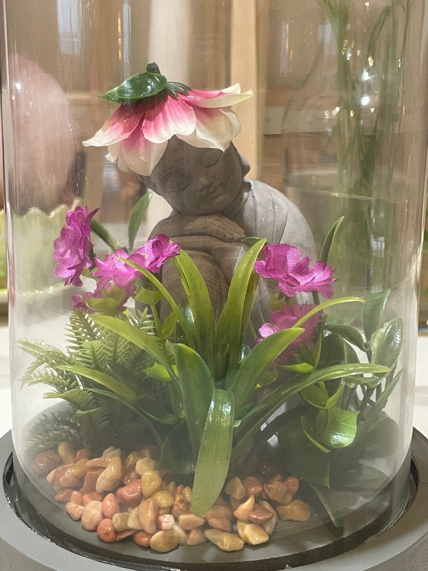 Resting Buddha terrarium 🌱✨