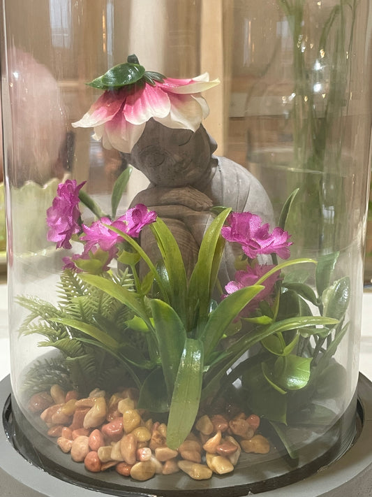Resting Buddha terrarium 🌱✨