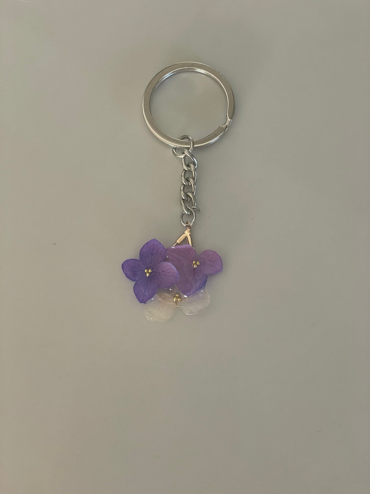Pressed flowers in resin keychain 🌸🌸🌸