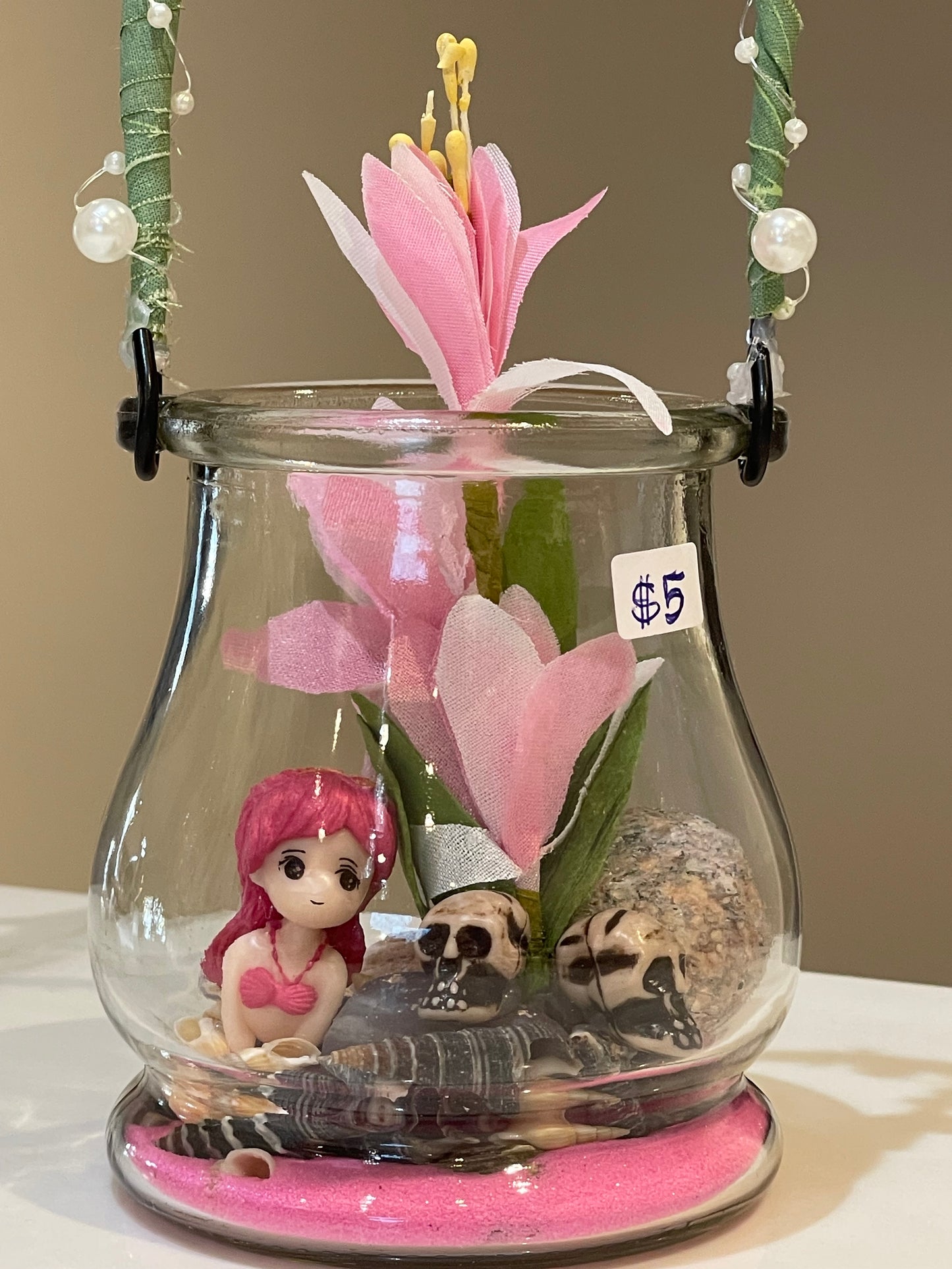 Mermaid in open terrarium 🧜🏻‍♀️