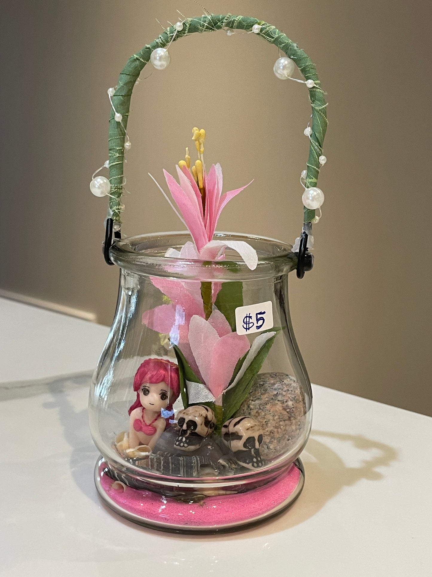 Mermaid in open terrarium 🧜🏻‍♀️